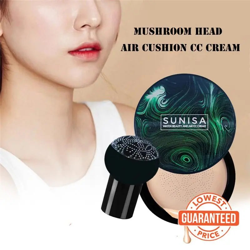 Sunisa 3 in 1 CC Cream Foundation – Cushion, Concealer & Full Coverage - SAFAORGANICS