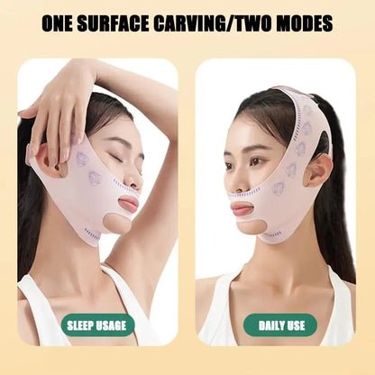 Chin Cheek Slimming Mask – V Line Lifting Bandage & Face Shaper - SAFAORGANICS